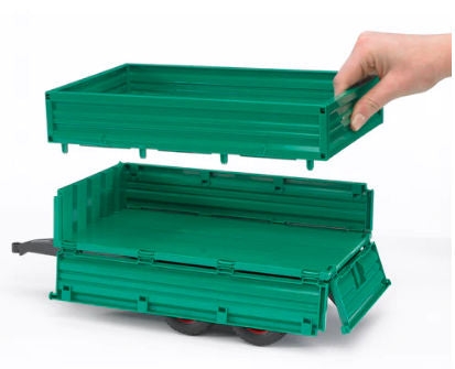 #02010 1/16 Wegler Tilting Trailer