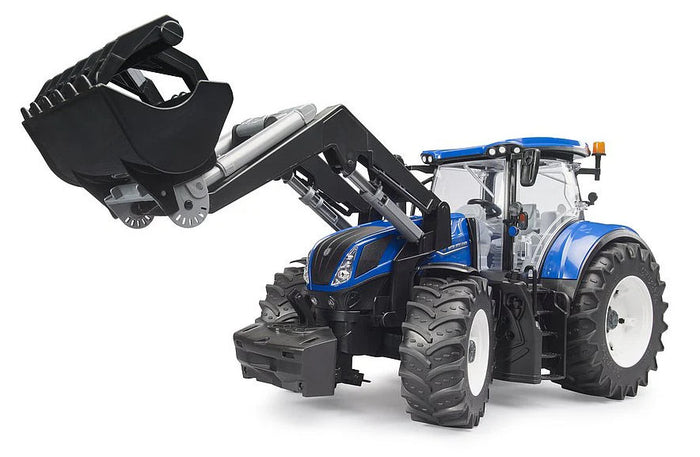 #03121 1/16 New Holland T7.340 FWA Tractor with Loader