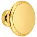 1 1/2 Inch Brass Flat Top Cabinet Knob (Several Finishes Available)