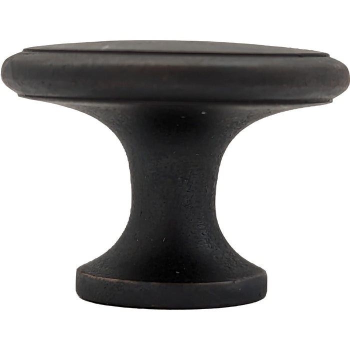 1 1/2 Inch Brass Flat Top Cabinet Knob (Several Finishes Available)