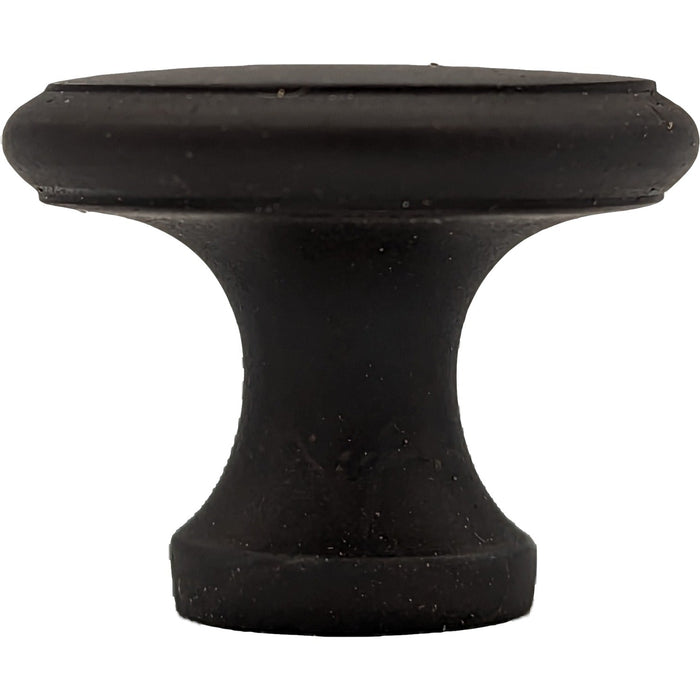 1 1/4 Inch Brass Flat Top Cabinet & Furniture Knob (Several Finishes Available)