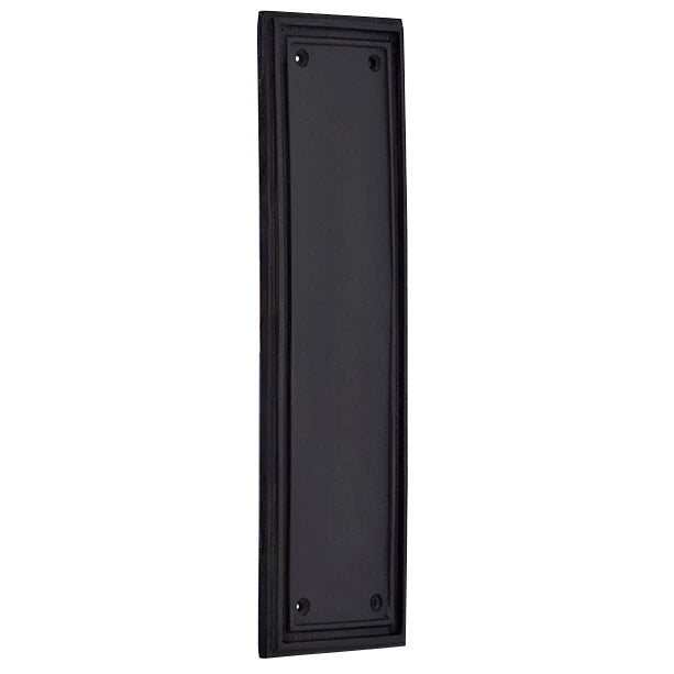 10 Inch Solid Brass Classic Style Push Plate (Several Finishes Available)