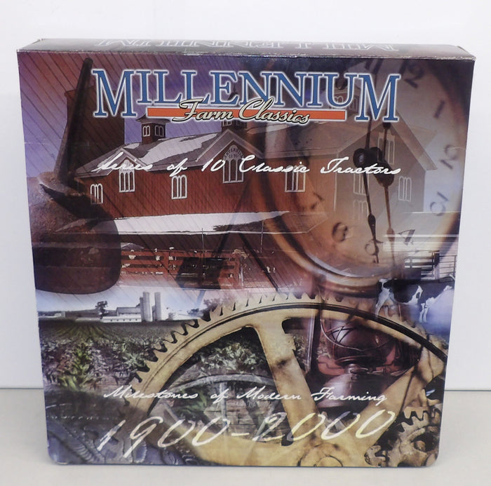#12031G 1/64 Millennium Farm Classics 10-pc Tractor Set, Gold Plated Version