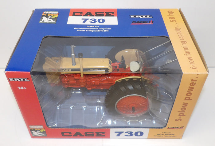 #16203A 1/16 Case 730 Narrow Front Tractor, 2010 National Farm Toy Museum Edition