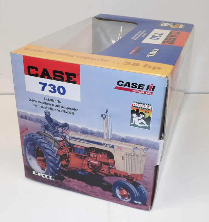 #16203A 1/16 Case 730 Narrow Front Tractor, 2010 National Farm Toy Museum Edition