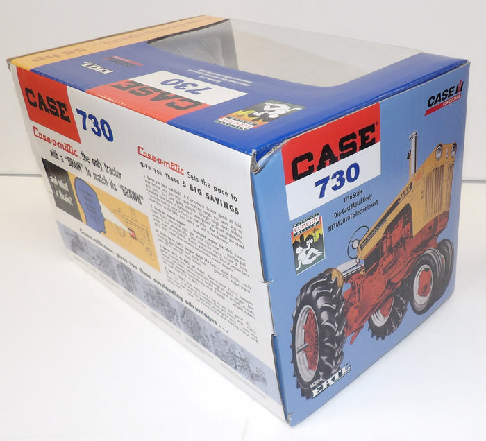 #16203A 1/16 Case 730 Narrow Front Tractor, 2010 National Farm Toy Museum Edition