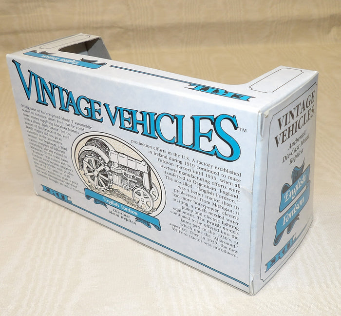 #2526FO 1/43 Blue English Fordson Tractor - Open Package, AS IS