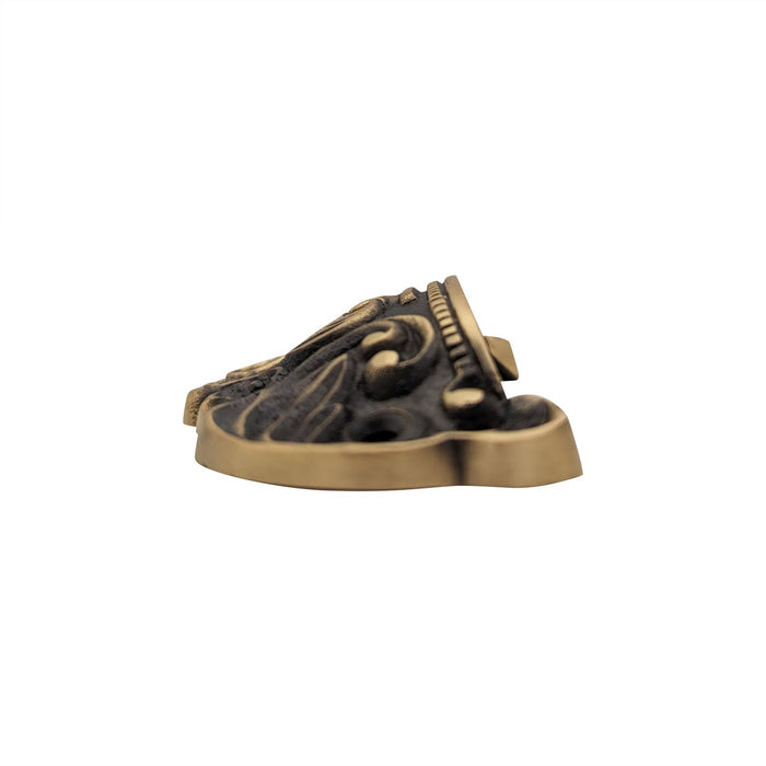3 5/8 Inch  (2 3/4 Inch c-c) Solid Brass Lyre Cup Pull