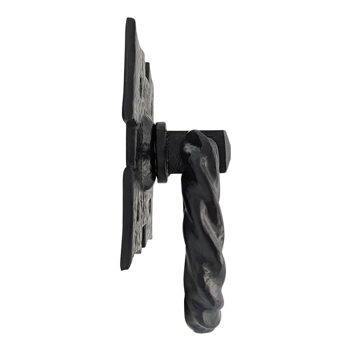 4 1/8 Inch Solid Iron Medieval Style Door or Drawer Pull