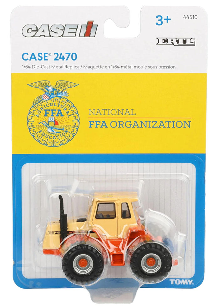 #44510 1/64 Case 2470 4WD Tractor with Single Wheels & FFA Logo