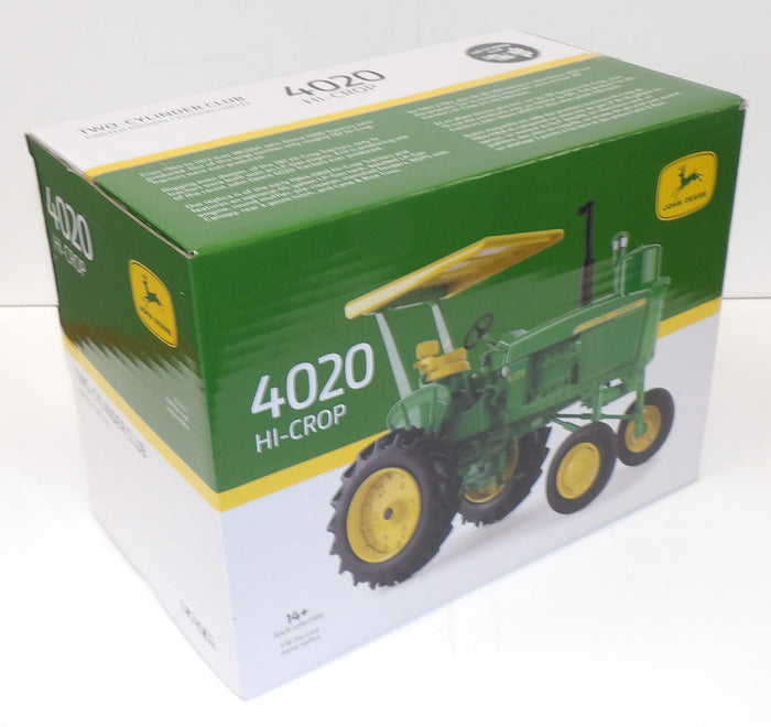 #45972OTP 1/16 John Deere 4020 LP Hi-Crop Tractor with ROPS Canopy, 2026 Two Cylinder Collector Edition