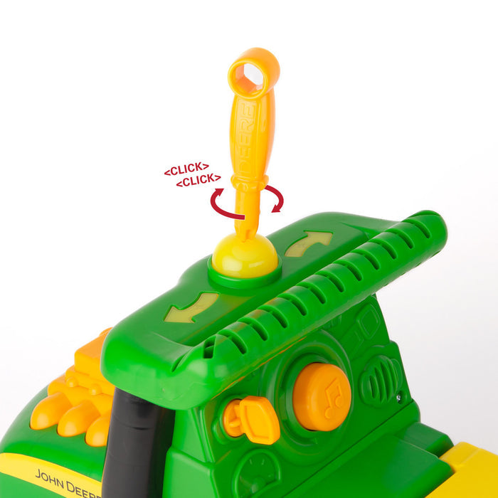 #47280 John Deere Johnny Tractor Ride On with Lights & Sound