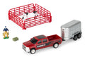 #47702 1/64 Case-IH 10-pc Farm Set with Pickup & Accessories