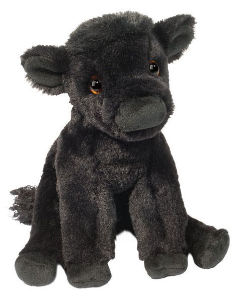 #4941D Mini Deenie Angus Cow Plush