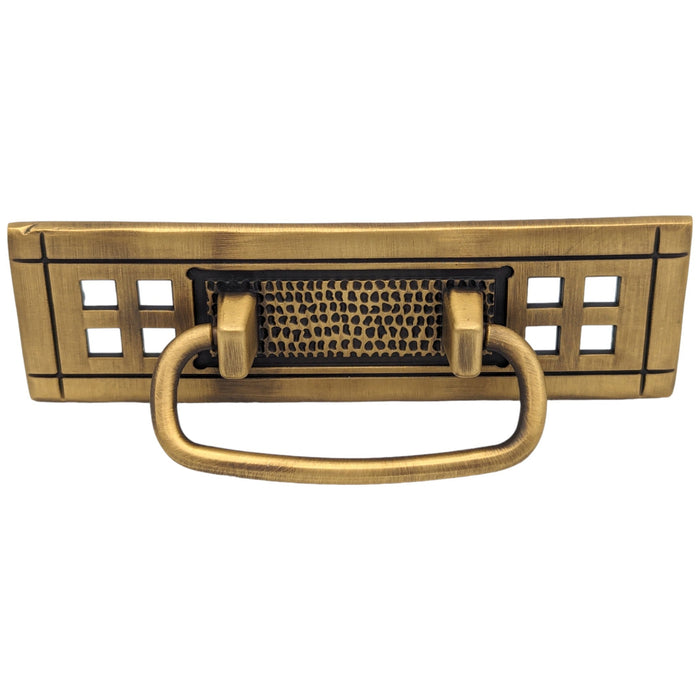 5 Inch Overall (4 1/4 c-c) Solid Brass Craftsman Bail Pull (Several FInishes Available)