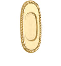 5 Inch Solid Brass Georgian Roped Pull (Several Finishes Available)
