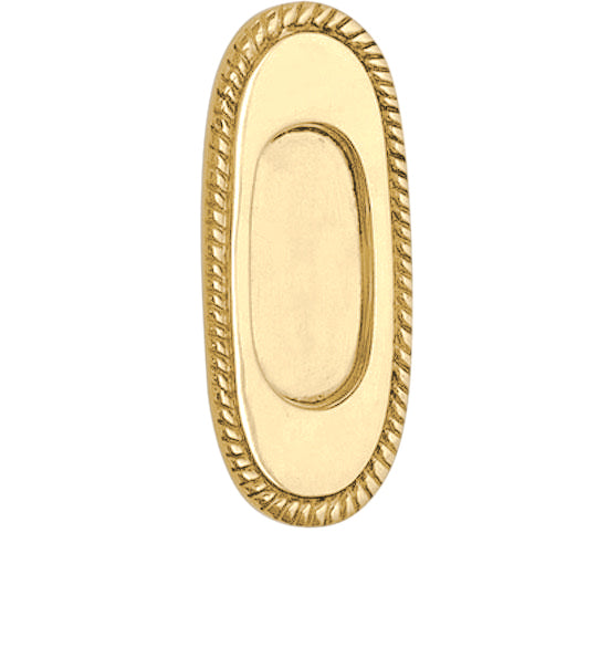 5 Inch Solid Brass Georgian Roped Pull (Several Finishes Available)