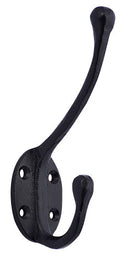 Traditional Solid Iron Coat Hook