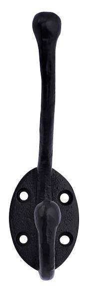 Traditional Solid Iron Coat Hook