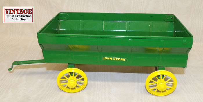 #50621 1/16 John Deere Flarebox Wagon with Steel Wheels - No Box, AS IS