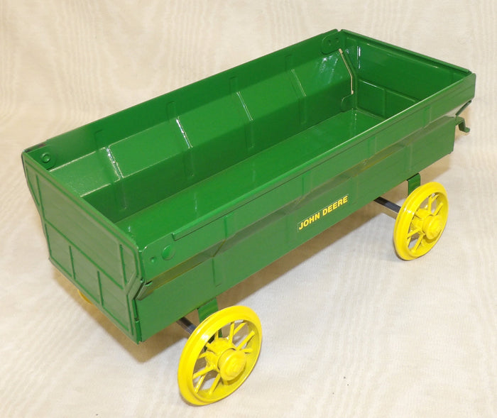 #50621 1/16 John Deere Flarebox Wagon with Steel Wheels - No Box, AS IS