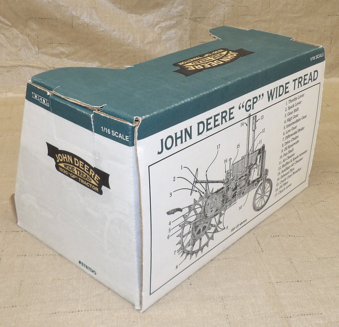 #5787DO 1/16 1930 John Deere "GP" Wide Tread Tractor, Narrow Front