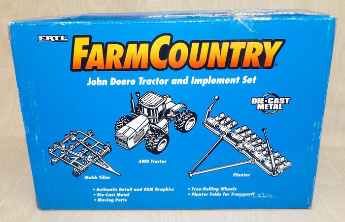 #5805 1/64 John Deere Tractor and Implement Set