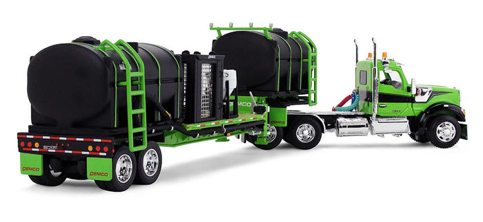 #60-2289 1/64 Green & Black Kenworth W990 Day Cab & DEMCO 42' Liquid Fertilizer Tender Trailer