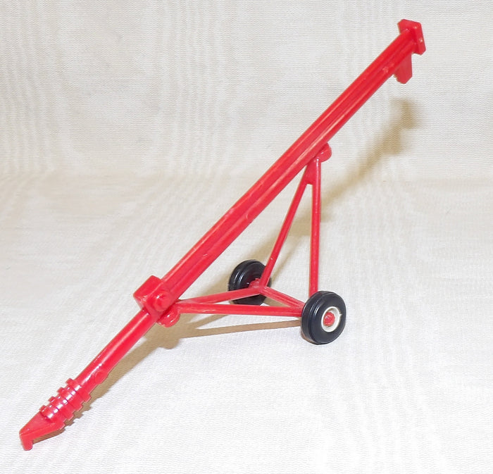 #609FO 1/64 Red Auger with White Rims - No Package, AS IS