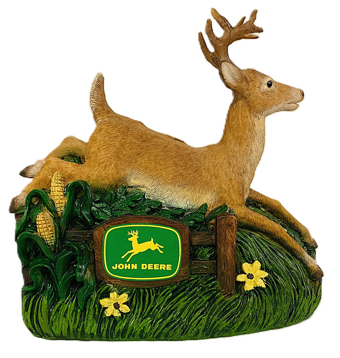 #6983 John Deere Leaping Deer Coin Bank