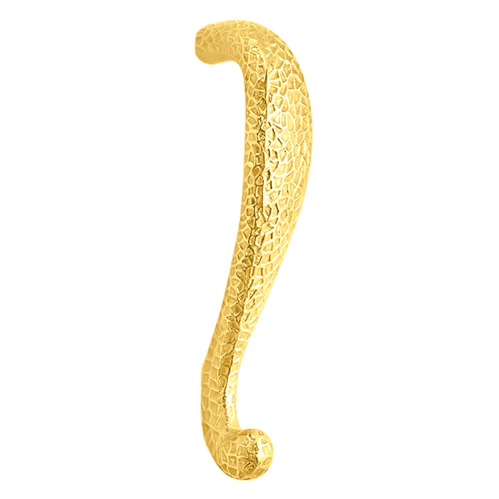 8 1/4 Inch Solid Brass Arts & Crafts Style Door Pull (Several Finishes Available)