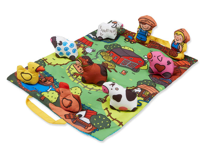 #9216 Take-Along Farm Play Mat with Animals