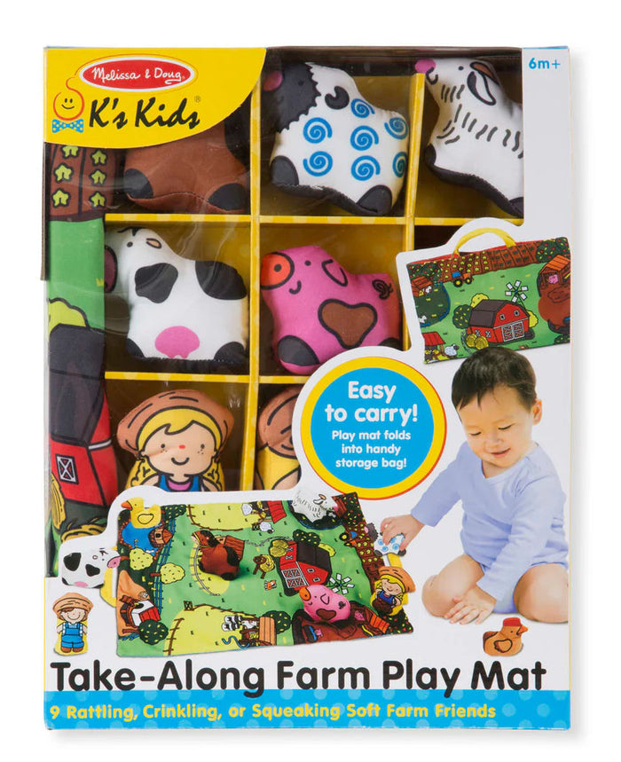 #9216 Take-Along Farm Play Mat with Animals