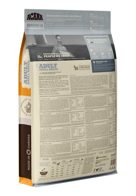 Acana Adult Small Breed Dry Dog Food