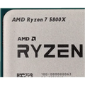 Close-up of an AMD Ryzen 7 5800X CPU, highlighting its modern architecture and powerful processing capabilities.