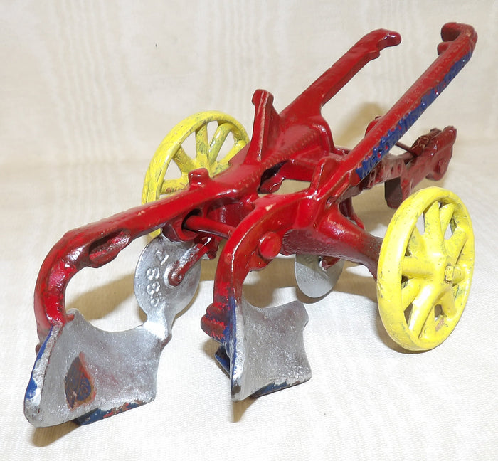 #Arcade 1/16 McCormick Deering 2-Gang Plow - No Box, AS IS