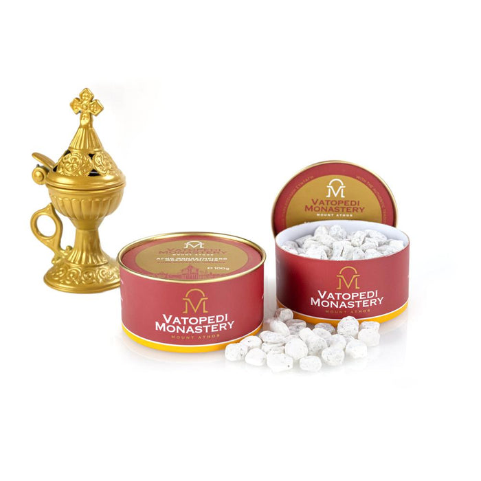 Authentic Orthodox Incense from Mount Athos – Amber (100g)