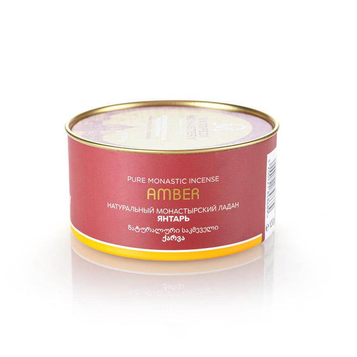 Authentic Orthodox Incense from Mount Athos – Amber (100g)