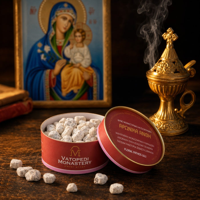Authentic Orthodox Incense from Mount Athos – Athonite Blossoms (100g)