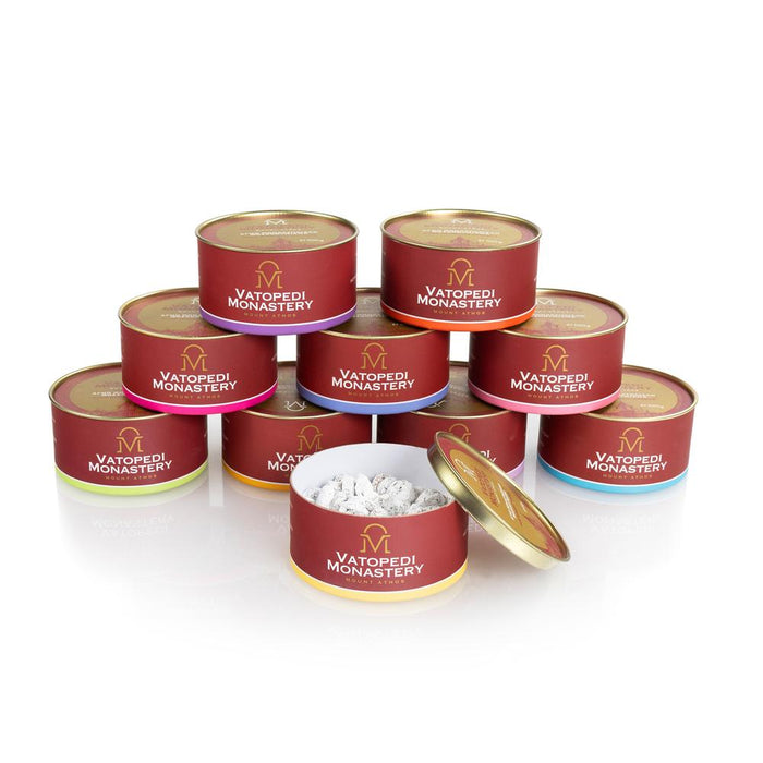 Authentic Orthodox Incense from Mount Athos – Golden Collection (10 Scents Set - 10x100g)