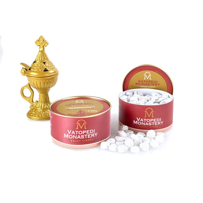 Authentic Orthodox Incense from Mount Athos – Violet (100g)