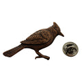 Blue Jay Pin ~ Antiqued Copper ~ Lapel Pin ~ Sarah's Treats & Treasures