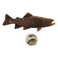 Brook Trout Pin ~ Antiqued Copper ~ Lapel Pin ~ Sarah's Treats & Treasures