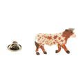 Bull Pin ~ Hand Painted ~ Lapel Pin ~ Hand Painted Lapel Pin ~ Sarah's Treats & Treasures