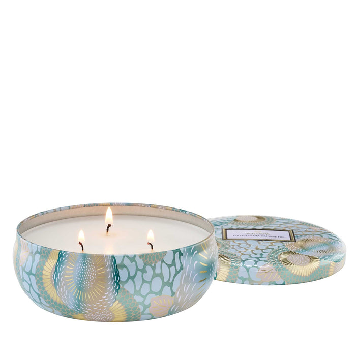 California Summers Tin Candle - 3 Wick