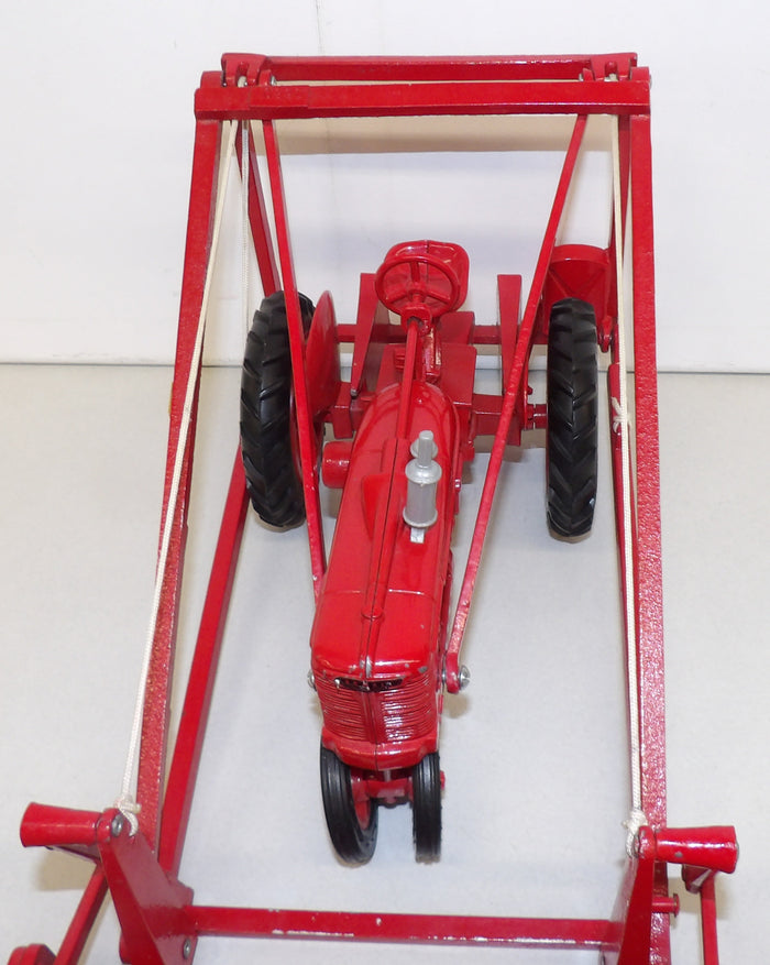 #CB1589 1/16 Custom Farmall H with Farmhand Loader - No Box, AS IS