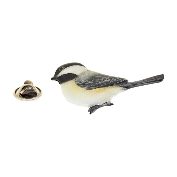 Chickadee Pin ~ Hand Painted ~ Lapel Pin ~ Hand Painted Lapel Pin ~ Sarah's Treats & Treasures