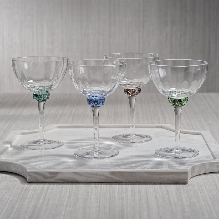 Colette Martini/Cocktail Glassware - 4 Colors