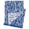 CORINTH CHENILLE BLUE THROW