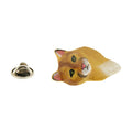 Cougar or Mountain Lion Head Pin ~ Hand Painted ~ Lapel Pin ~ Hand Painted Lapel Pin ~ Sarah's Treats & Treasures